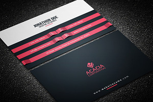 Elegant Business Card V-02