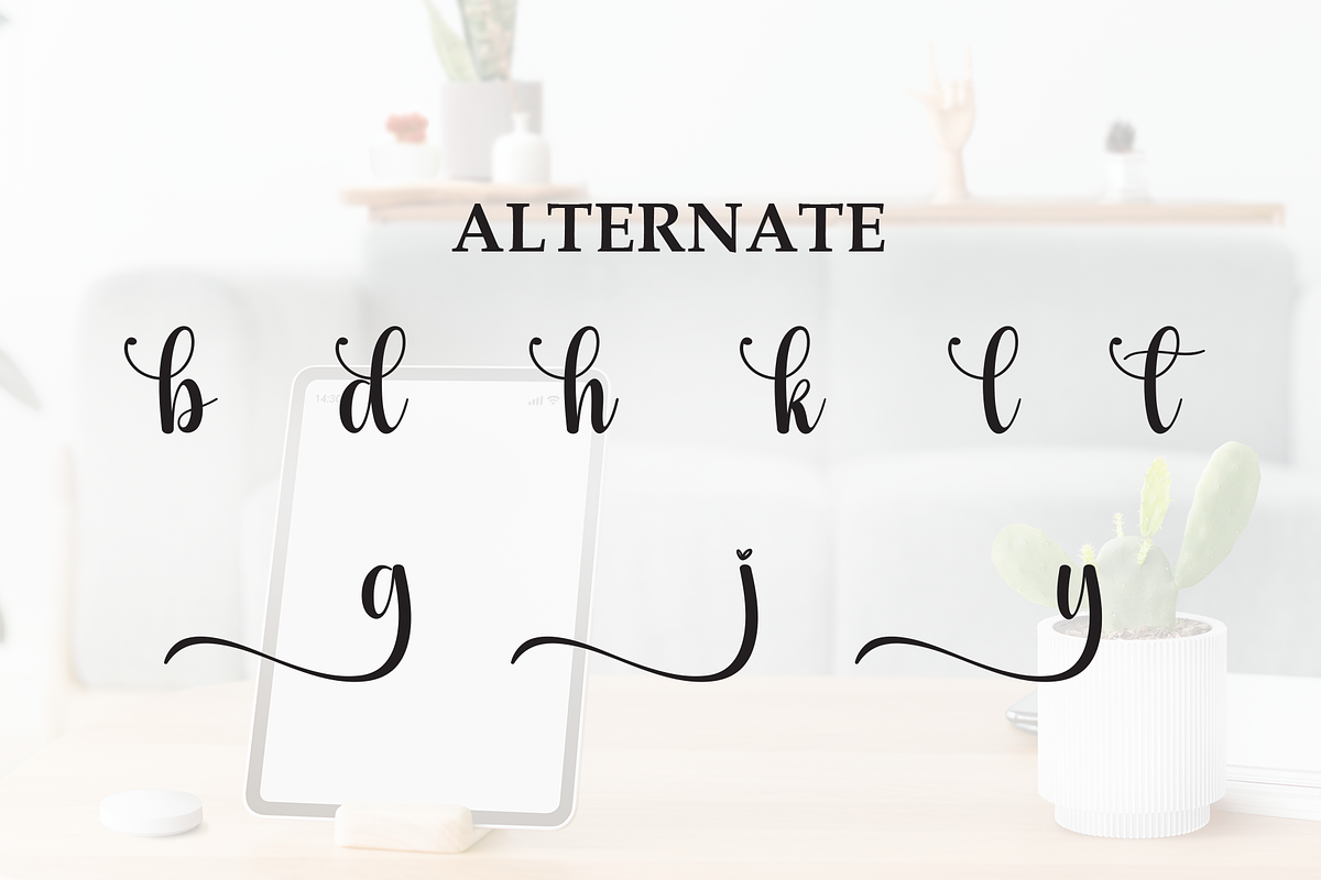 Monday | Script Font, a Handwritten Font by Scratchones (Photo 8 of 9)