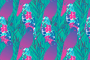 Designs with funny and bright parrot, a Stationery Template by Tanna.ART (Thumbnail 4 of 10)