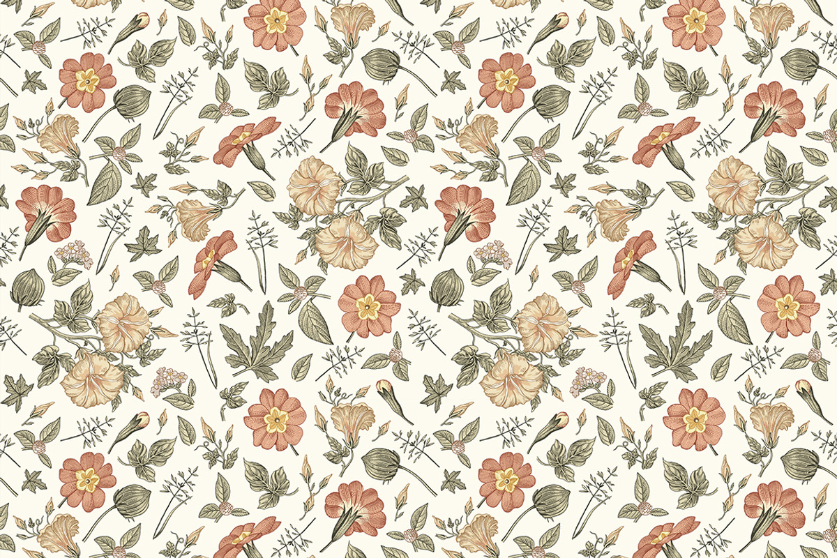 3 Wedding Cards + Seamless Pattern, an Object Graphic by Vintage (Photo 6 of 14)