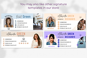 Email signature template Canva, an Email Template by DesignKora (Thumbnail 4 of 5)