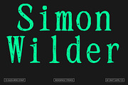 CS Gleda Mono Stamp, a Serif Font by Craft Supply Co. (Thumbnail 3 of 8)