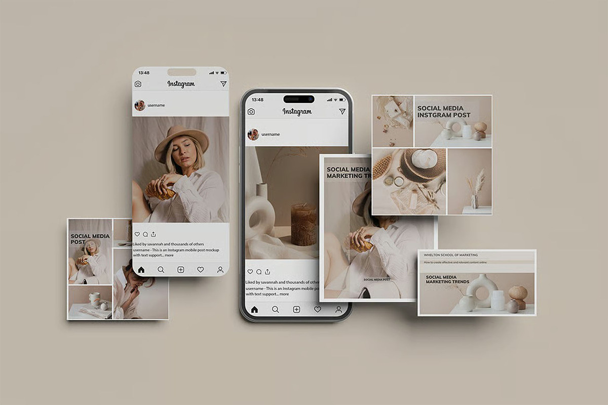 Social Media Post Mockup, an Advertising Mockup by zpackcreative (Photo 4 of 6)