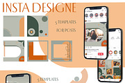 Modern geometric. Abstract retro set, a Decorative Illustration by KomannaArt (Thumbnail 5 of 10)