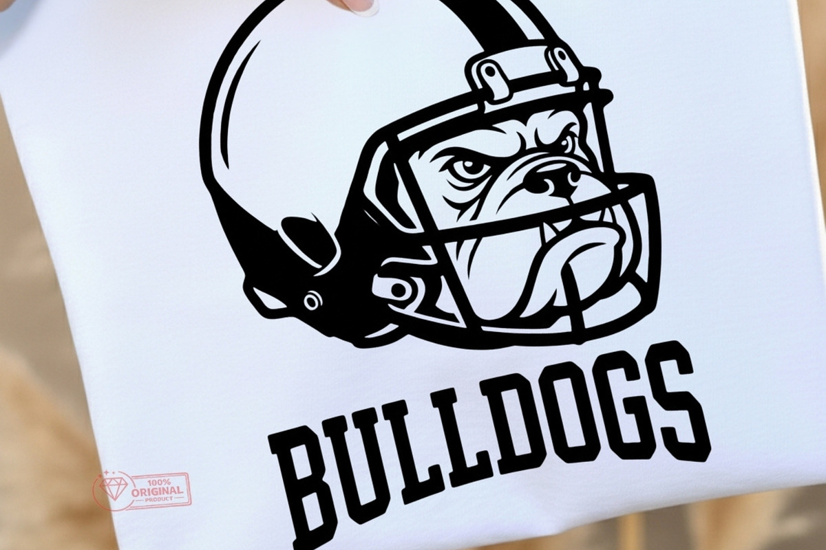 Bulldog Logo Clipart Bundle, a Seasonal Illustration by Tanya Kart (Photo 4 of 9)