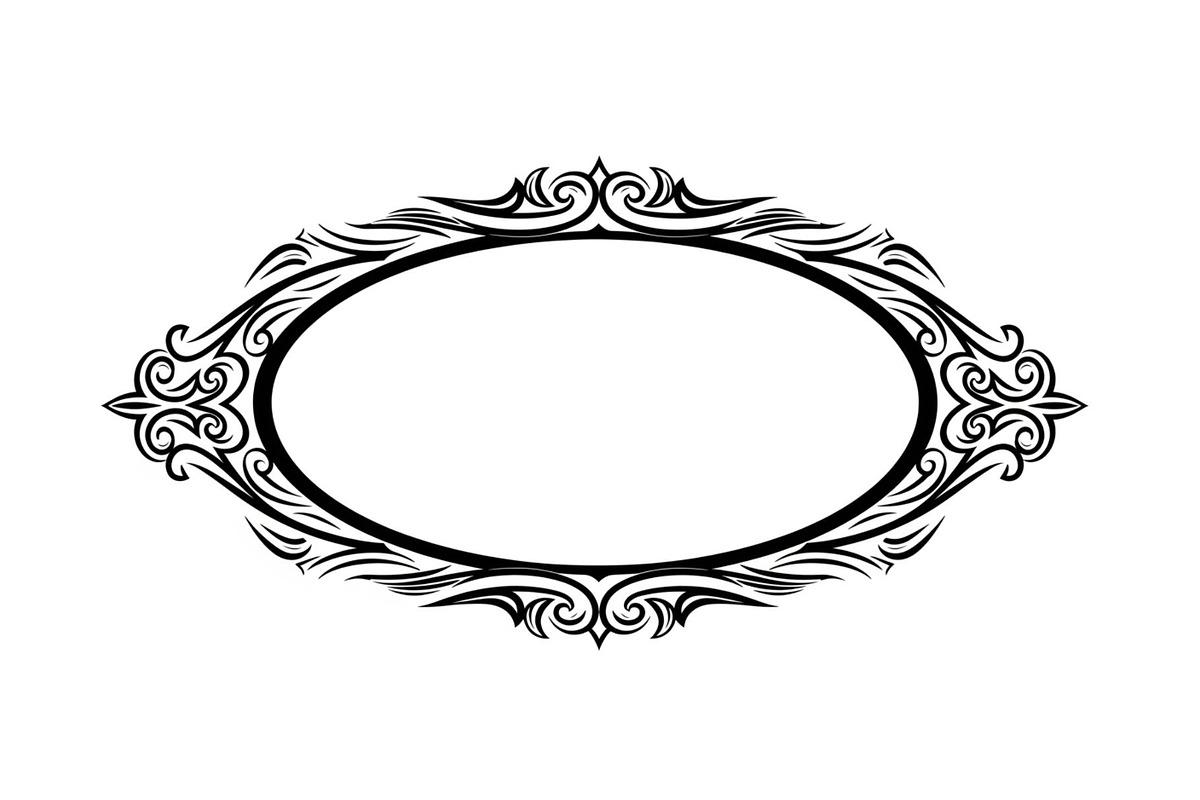 Elegant Oval Ornament Frame Bundle, an Illustration by jahid234 (Photo 13 of 31)