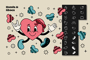 Retro Groovy Valentine for Procreate, a Brush Add-On by Pencil Twist (Thumbnail 2 of 10)