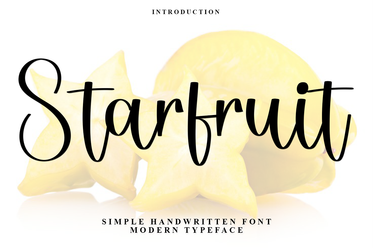 Starfruit, a Handwritten Font by InermediaSTUDIO (Photo 1 of 8)
