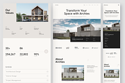 Archies - Architecture Framer, a Websites & App Template by peterdraw (Thumbnail 2 of 7)