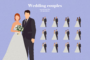Wedding people bride and groom, an Object Graphic by CreativeByLu (Thumbnail 1 of 7)