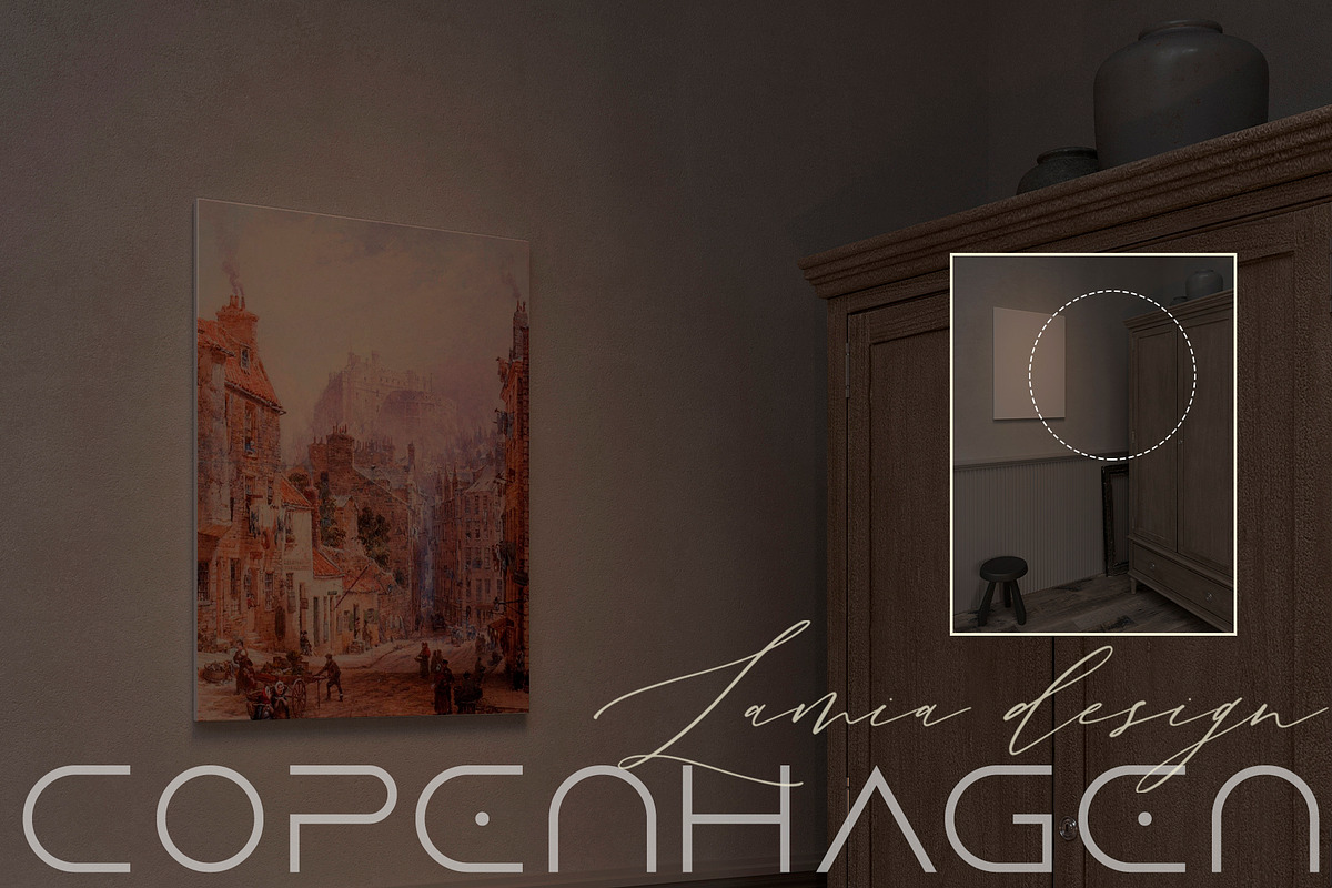 Copenhagen Frame Mockup Interior, a Household Mockup by LAMIA DESIGN (Photo 13 of 17)