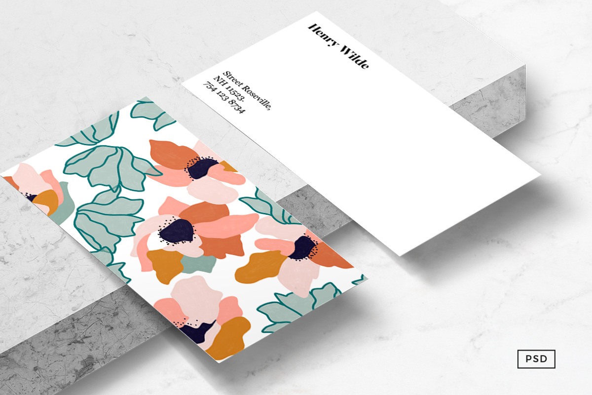 Carmella Business Card Template, a Business Card Template by Human-made. Made to feel. (Photo 1 of 3)