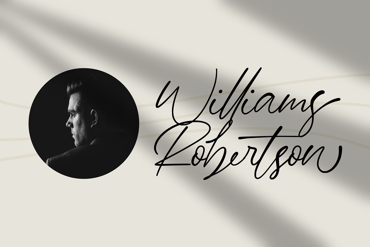 Barnett | New Signature Font preview 4