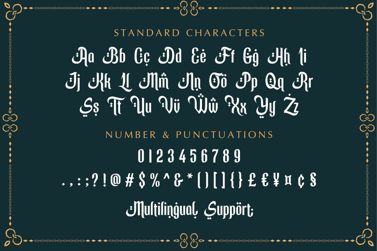 Ramadhan Mubarok, a Sans Serif Font by Silverdav (Photo 4 of 6)
