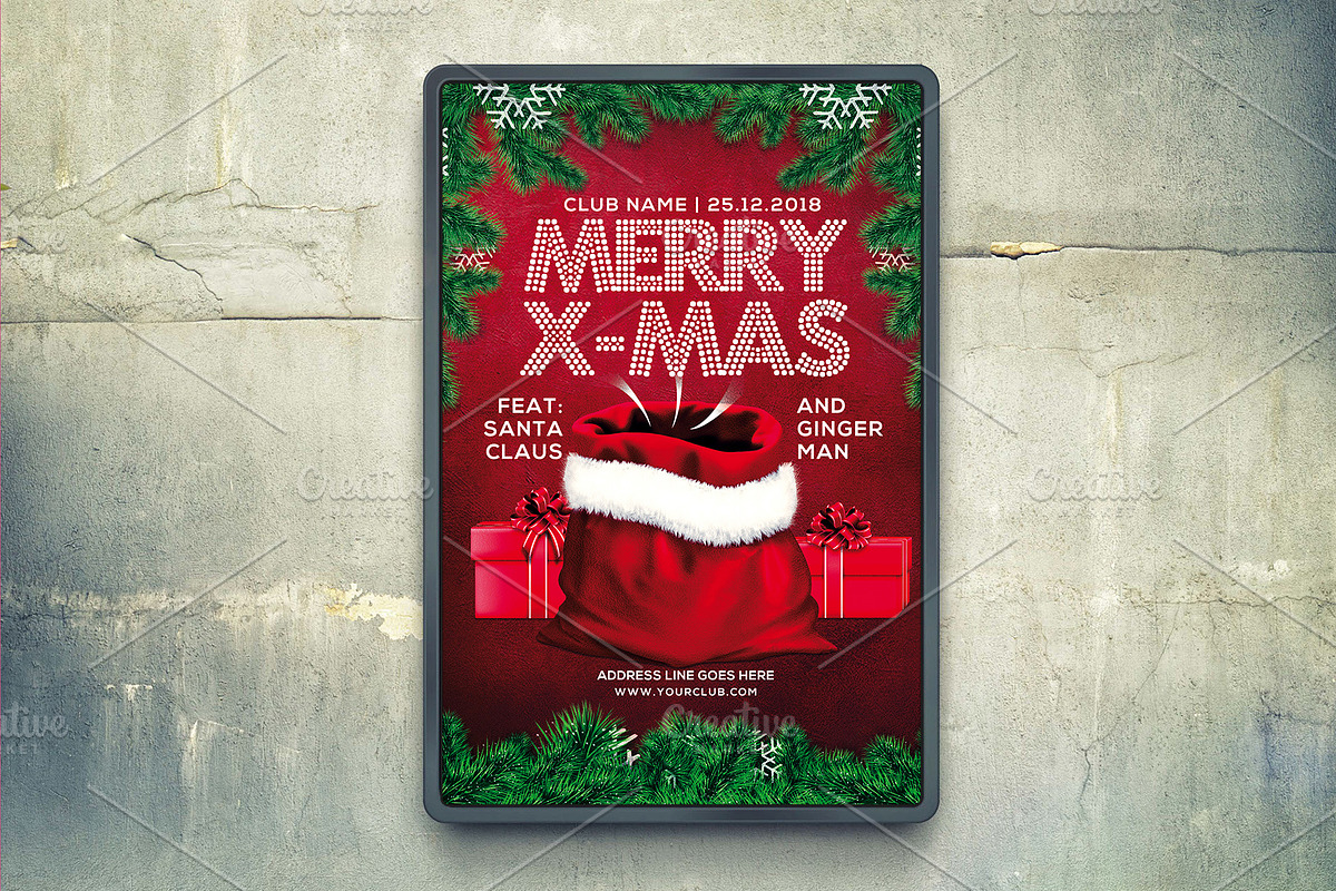 Christmas Invite, a Flyer Template by Flyer Arts (Photo 4 of 4)