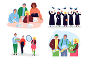 Human - Campus Life Illustrations, a Templates & Theme by Boyko Pictures (Thumbnail 8 of 13)