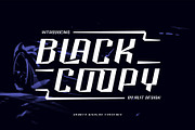 Black Coopy Typeface, a Script Font by alit design (Thumbnail 1 of 16)