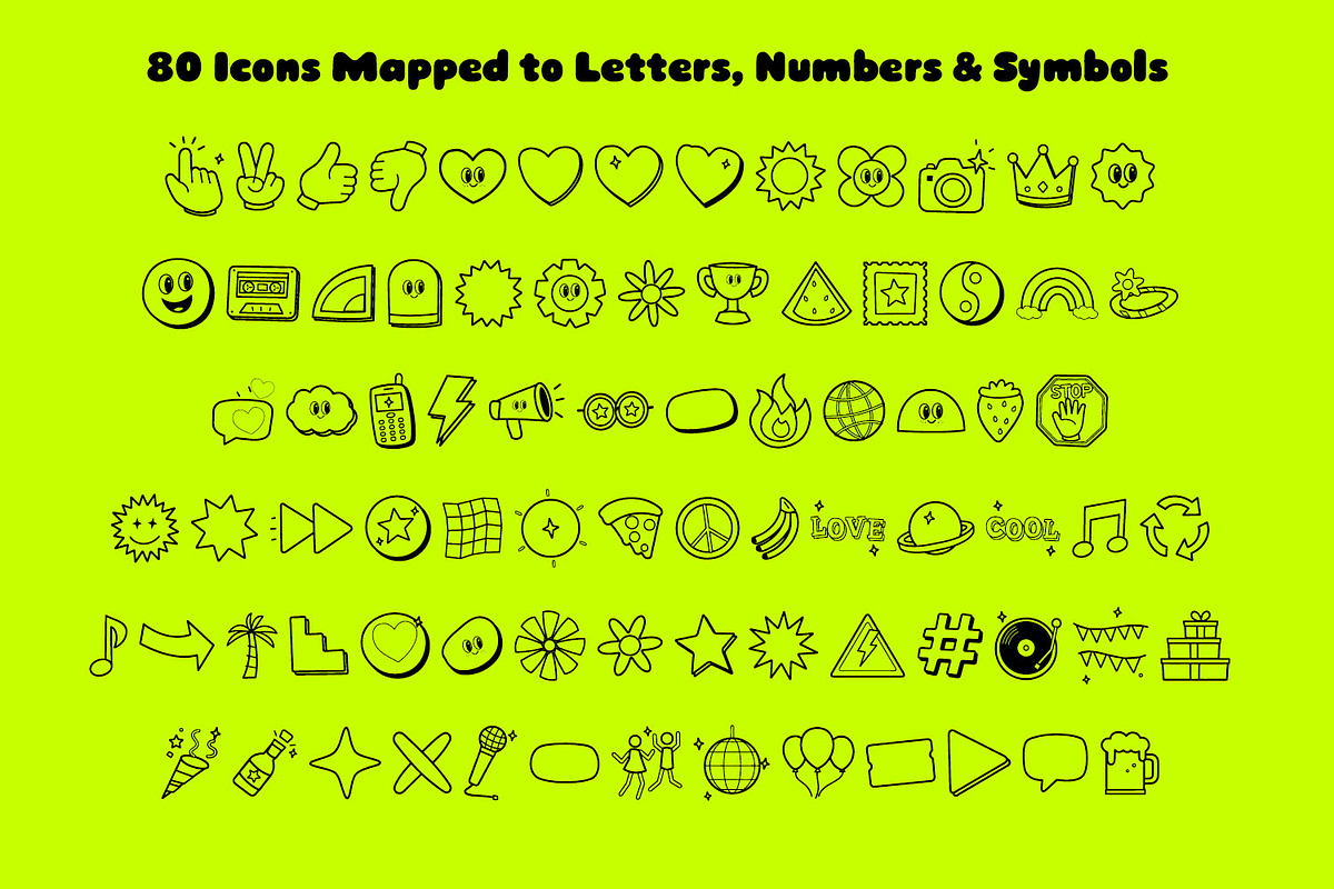 Gummy Pop Font, a Sans Serif Font by Handmadefont (Photo 15 of 15)