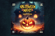 Halloween Night Flyer, a Flyer Template by Tarommir (Thumbnail 2 of 4)