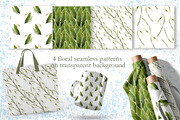 Snowdrops flowers watercolor clipart, a Decorative Illustration by Pegion art shop (Thumbnail 7 of 11)