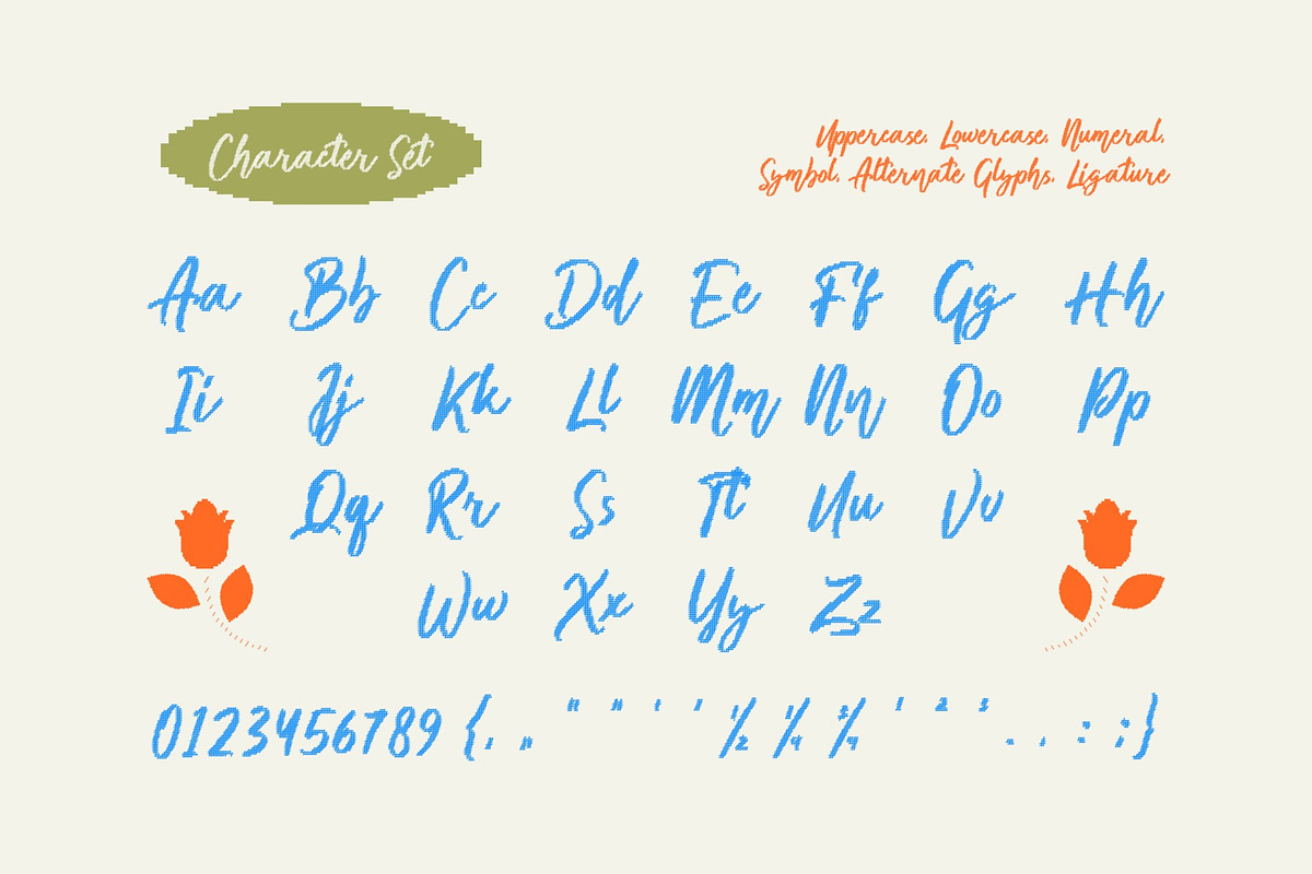 Corumi, a Script Font by graphicook (Photo 3 of 10)