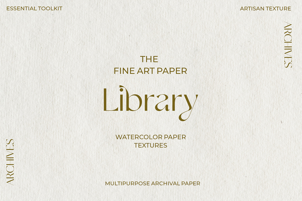 Fine Art Watercolor Paper Textures, a Texture Graphic by Laras Wonderland (Photo 10 of 10)