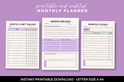 Elegant Monthly Planner, a Templates & Theme by Elegant_Studio44 (Thumbnail 6 of 8)