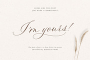 La Rumba - Modern Calligraphy Font, a Font by Blessed Print (Thumbnail 19 of 20)
