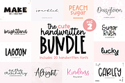 Cute Handwritten Font Bundle | Vol 2, a Script Font by KA Designs (Thumbnail 1 of 12)