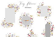 Tiny Flowers Pressed Floral Clipart, an Illustration by whiteheartdesign (Thumbnail 5 of 17)