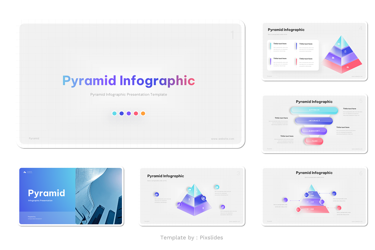 Infographics Diagrams PowerPoint, a Presentation Template by Pixslides (Photo 2 of 7)