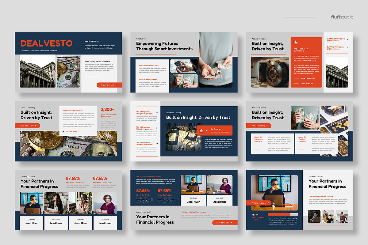 Forex Trading Investment Powerpoint, a Presentation Template by fluffstudio (Photo 2 of 4)