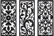 Elegant Lasercut Panel Vector Bundle, an Illustration by yasushie (Thumbnail 3 of 21)