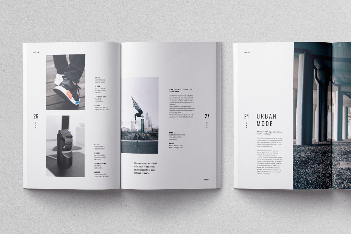Cult Magazine, a Magazine Template by Moscovita Studio (Photo 8 of 14)