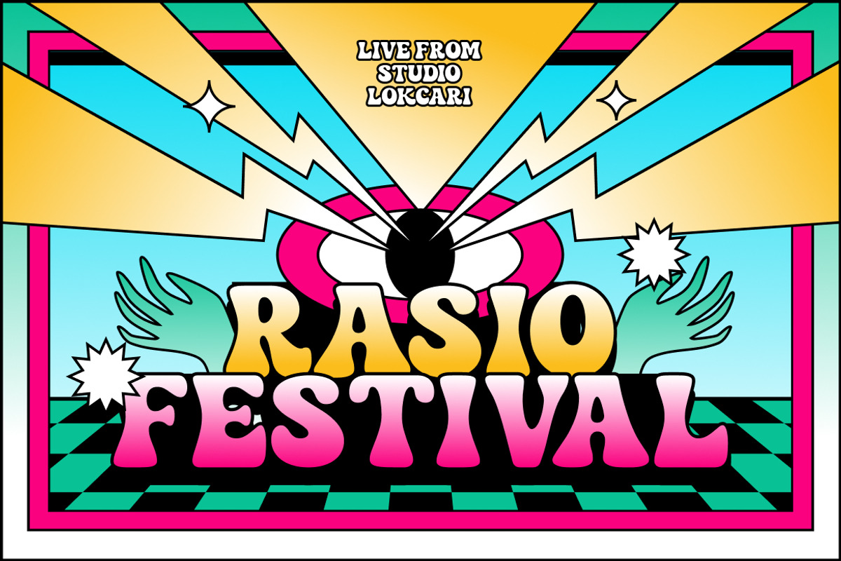 Groovina Psychedelic Retro Font, a Sans Serif Font by Rasio Studio (Photo 3 of 7)
