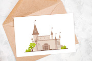 Set of ancient castles, fortresses, an Object Illustration by Good Studio (Thumbnail 4 of 4)