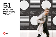 Urban Poster Mockup Template Bundle, an Advertising Mockup by FoundImages (Thumbnail 1 of 52)