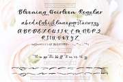 Blooming Heirloom-A Handwritten Font, a Handwritten Font by Lulu Ink Designs (Thumbnail 9 of 9)