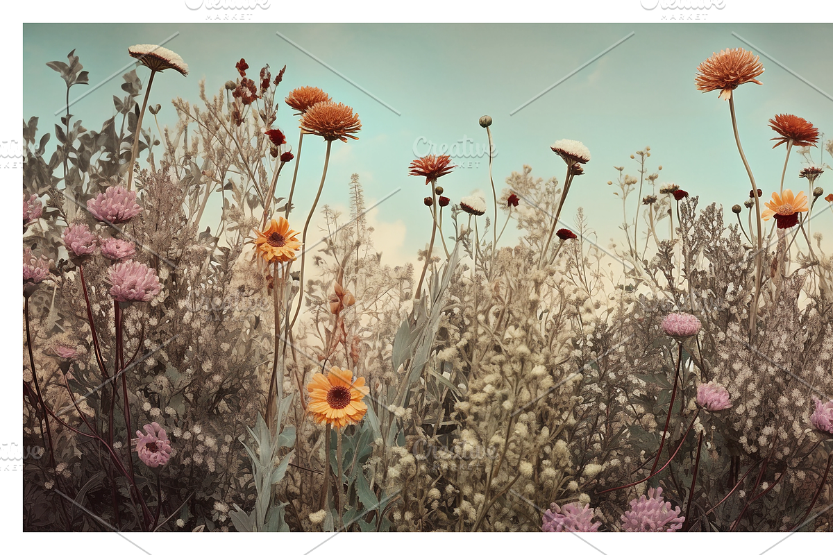 Zewe Collection · Zen Flowerscape, a Texture Illustration by milatovar (Photo 11 of 20)