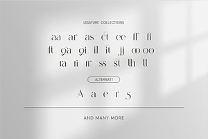 Agaston - Moderen Serif Font