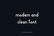 Yatgos - Clean & Minimal Font, a Sans Serif Font by QR Design Studio (Thumbnail 3 of 7)