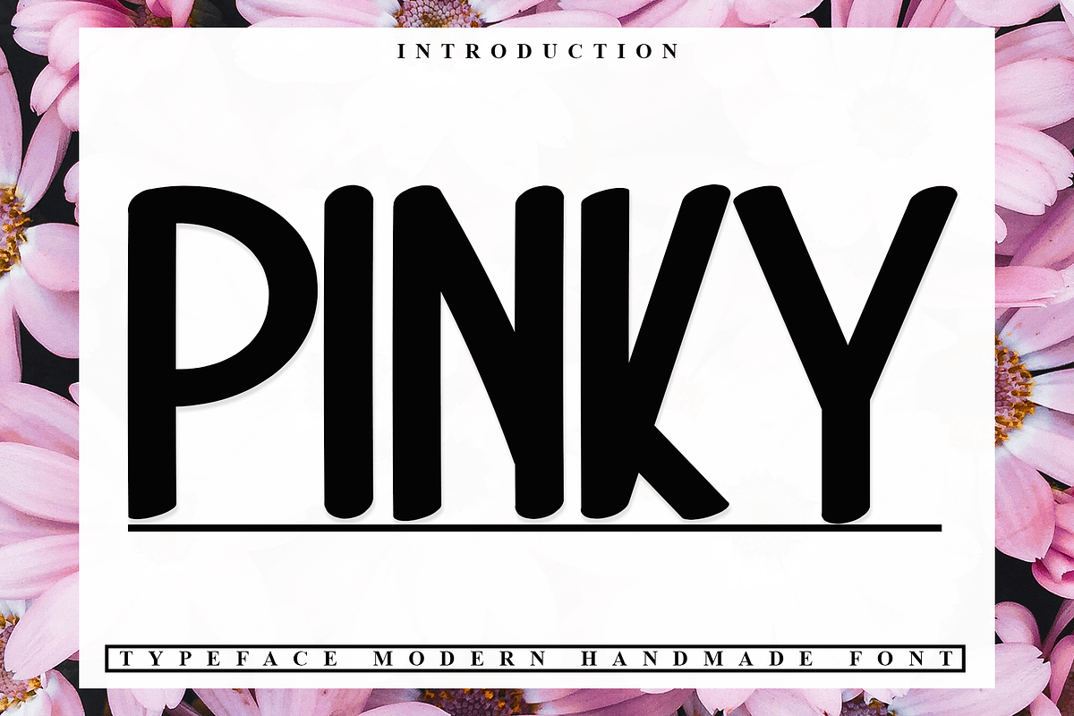 Pinky, a Sans Serif Font by InermediaSTUDIO (Photo 2 of 7)
