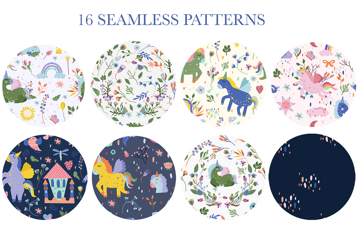 Magical Unicorns, big collections, an Animal Illustration by Usis (Photo 18 of 22)