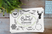 Holiday Hand Painted Buffalo Check, a Pattern Graphic by Summit Avenue (Thumbnail 8 of 8)
