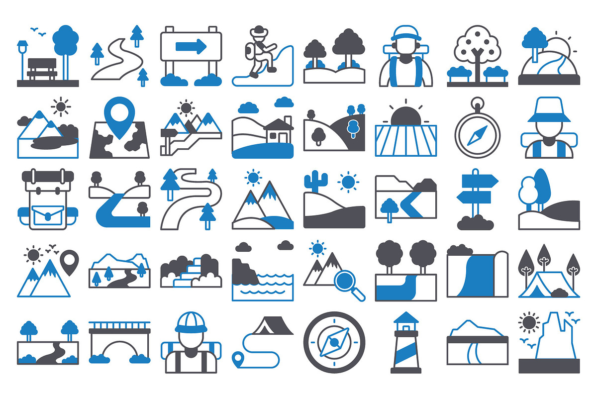 Nature Pathways Icons Pack – Forest, an Icon by Vector Portal (Photo 4 of 5)
