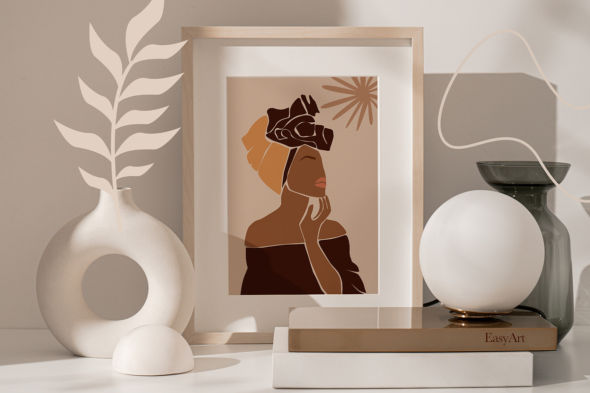 Black Female, a Decorative Illustration by EasyArt (Photo 8 of 9)
