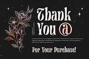 Canistel - Display Serif Font, a Serif Font by Unicode Studio (Thumbnail 13 of 13)