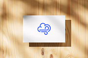 Minimal Wind Cloud Logo, a Branding & Logo Template by arhabib (Thumbnail 1 of 6)
