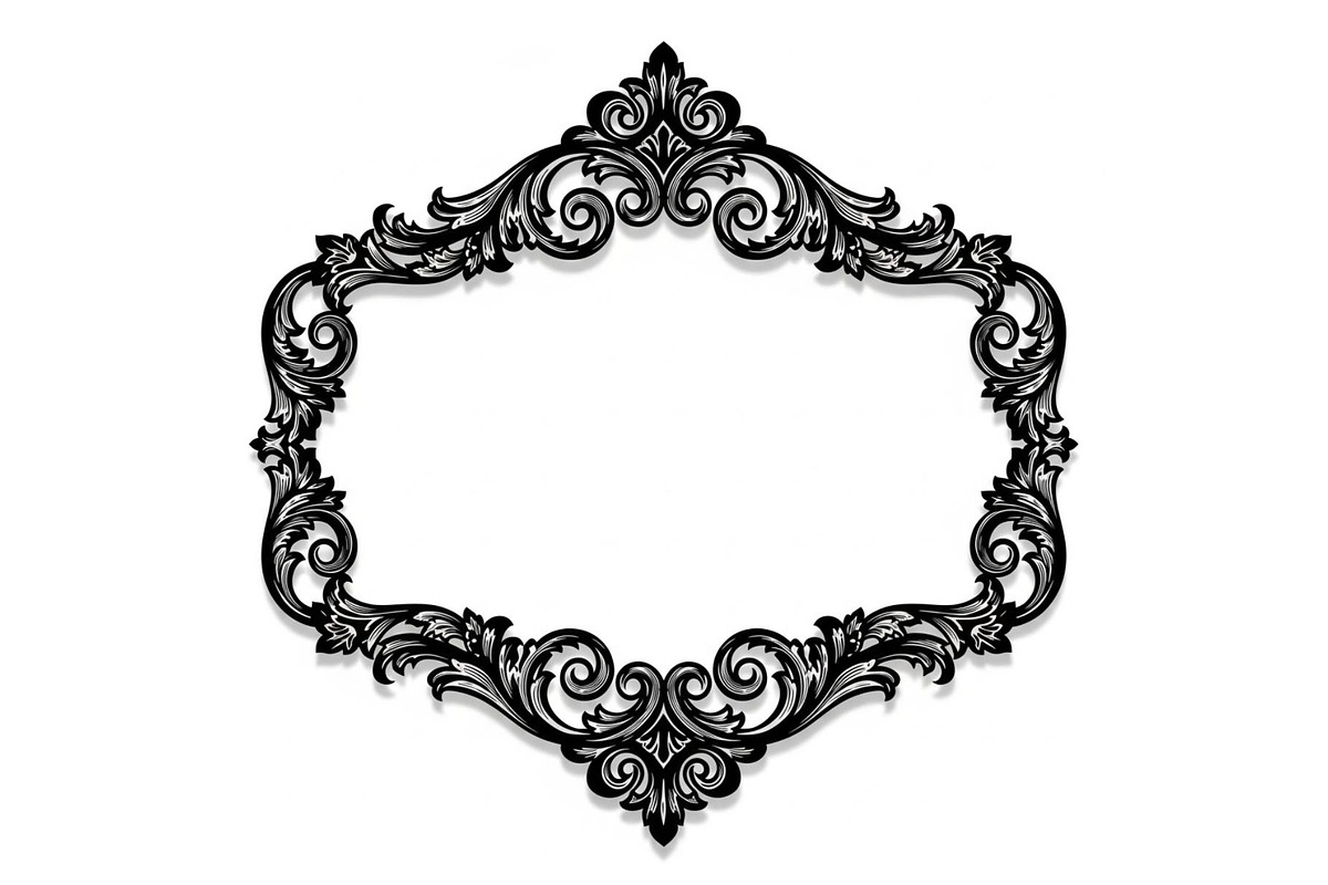 Laser Cut Frame Design SVG, a Graphic by musafir_fashion (Photo 2 of 11)