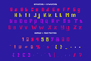 Neon Whirl - Colorful Font, a Font by PutraCetol Studio (Thumbnail 6 of 11)